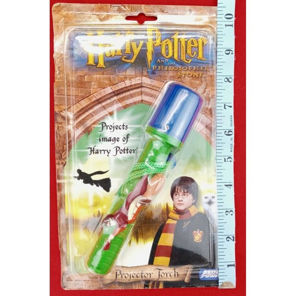 Harry Potter Philosopher's Stone Projector Torch New Sealed Vintage From UK - Picture 6 of 6